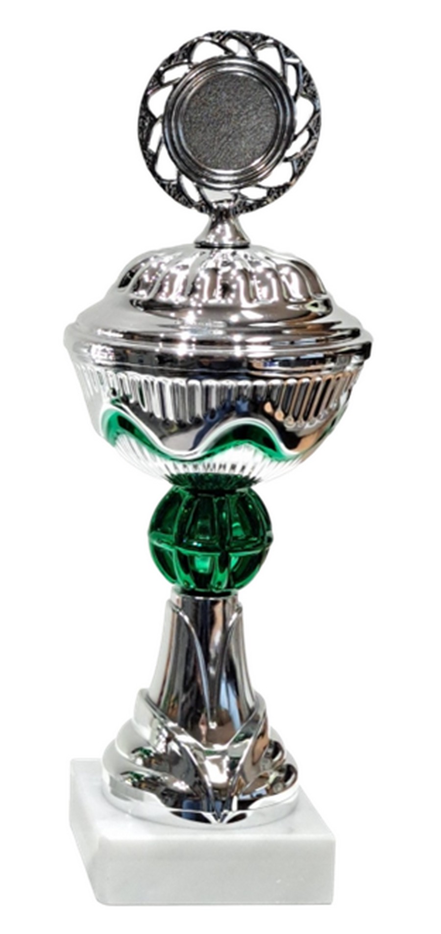 AUB 113 Beker Groen-Zilver LAATSTE OP=OP!!